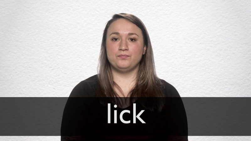 lick meaning in hindi 1