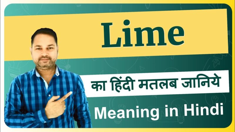 lime meaning in hindi - Hình 3