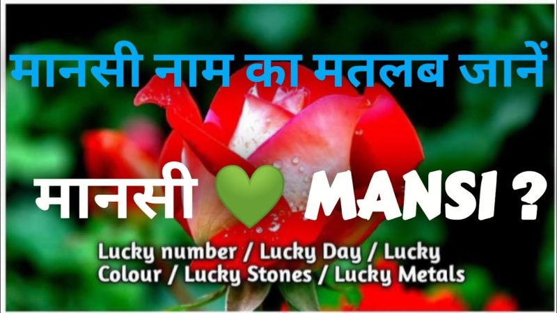मानसी नाम का अंक ज्योतिष में महत्व  Mansi Naam Ka Ank Jyotish Mein Mahatva (मानसी नाम का अंक ज्योतिषीय विश्लेषण और इसका व्यक्तित्व पर प्रभाव।)