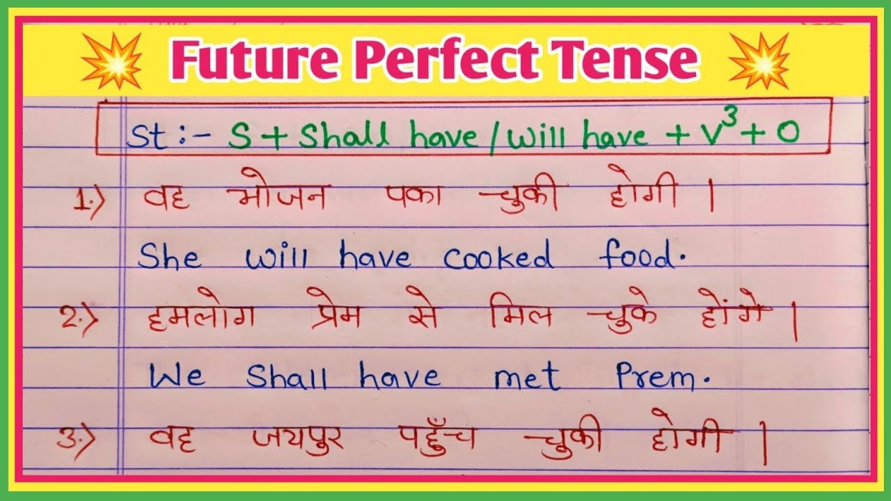 Future Perfect Continuous Tense Rules And Examples In Hindi: सम्पूर्ण नियम और उपयोग