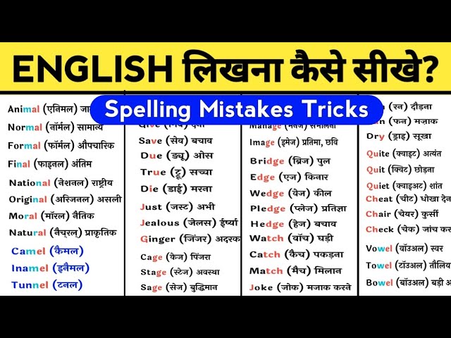 meaning in hindi to english 4