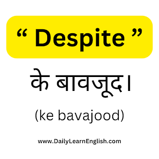 meaning of despite in hindi - Hình 2