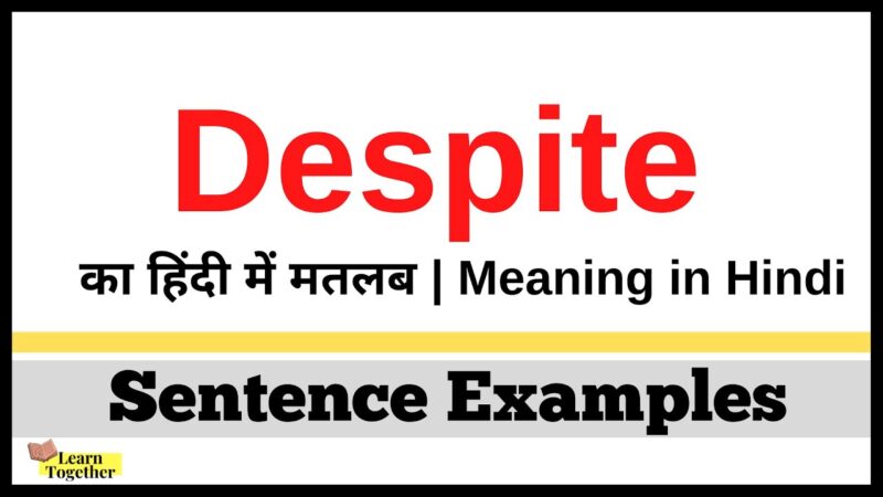 meaning of despite in hindi - Hình 4