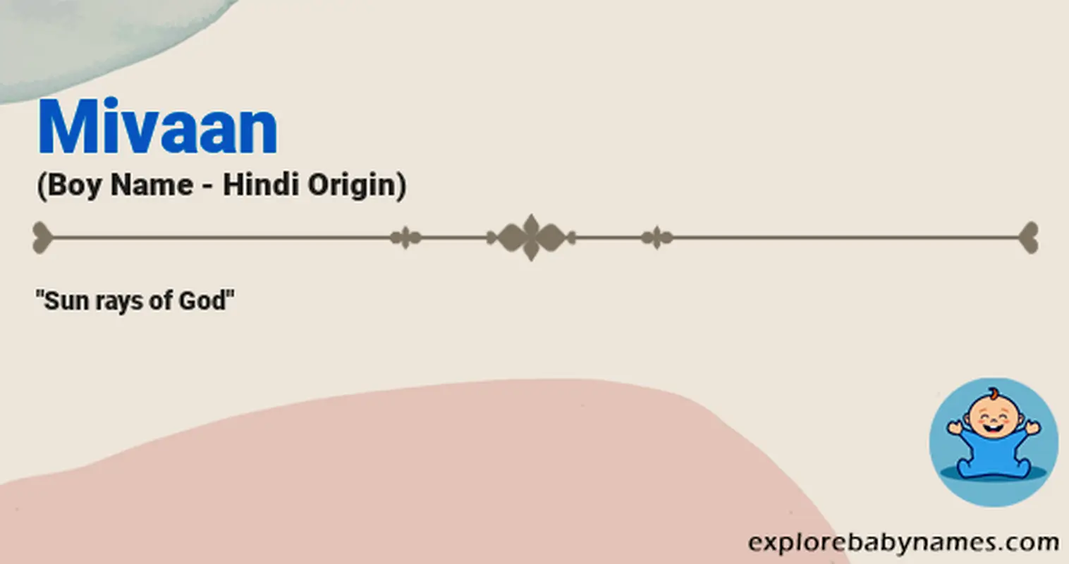 Mivaan Name Meaning In Hindi: Sun God’s Rays, Origin, And Detailed Personality Analysis