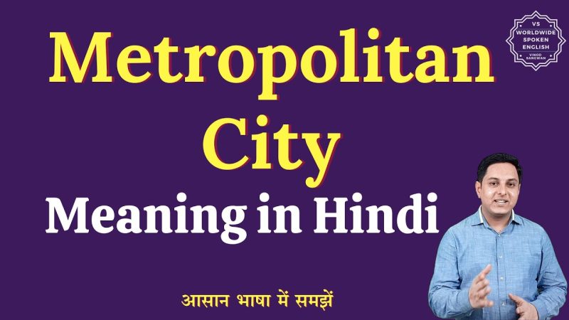 metropolitan meaning in hindi - Hình 3