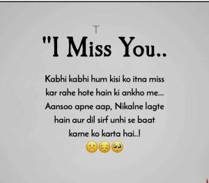 miss you meaning in hindi 1