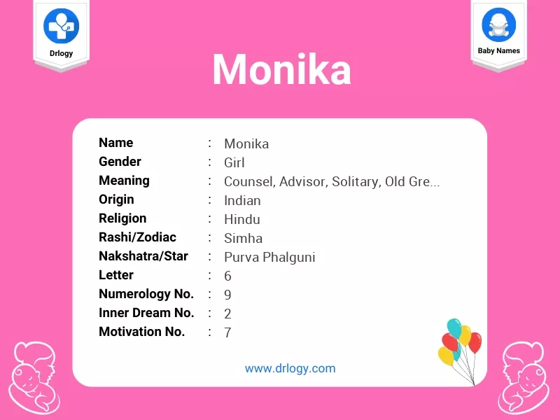 monika meaning in hindi - Hình 4