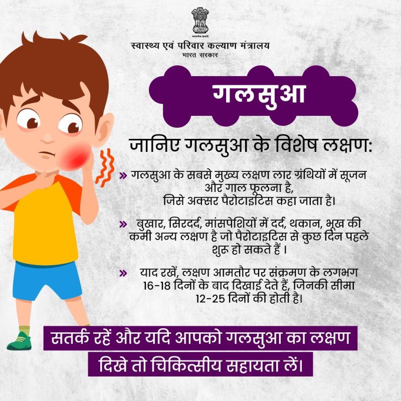 गलसुआ से बचाव: हिंदी में टीकाकरण और सावधानियां  Mumps Prevention: Vaccination and Precautions in Hindi