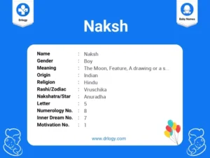 naksh name meaning in hindi