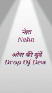 neha meaning in hindi 4