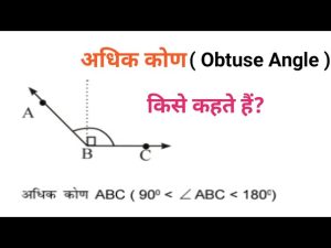 obtuse angle meaning in hindi