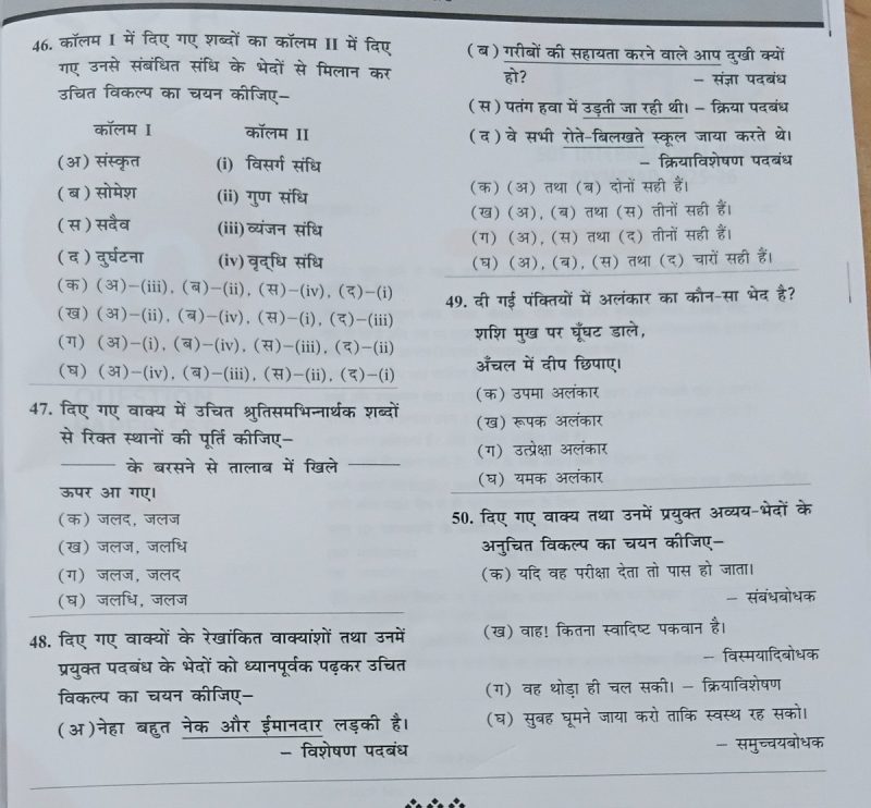 occurs meaning in hindi 4
