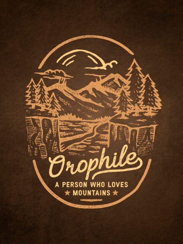 Orophile का हिंदी में अर्थ क्या है?