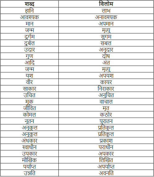 past meaning in hindi 5