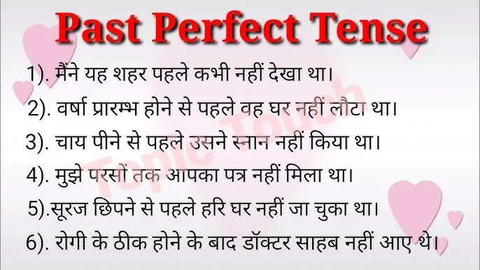 Past Perfect Continuous Tense In Hindi English: संरचना, नियम, और उपयोग का विस्तृत मार्गदर्शन