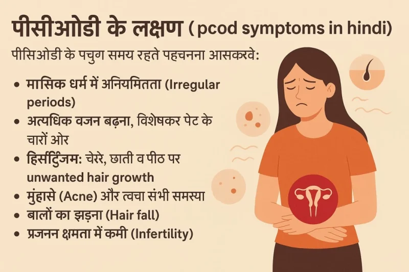 पीसीओडी (PCOD) क्या है? कारण, लक्षण और निदान  हिंदी में