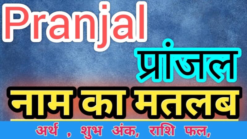 pranjal meaning in hindi - Hình 2