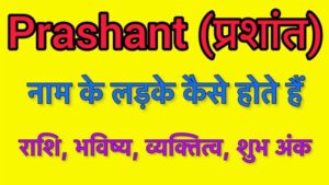 prashant meaning in hindi