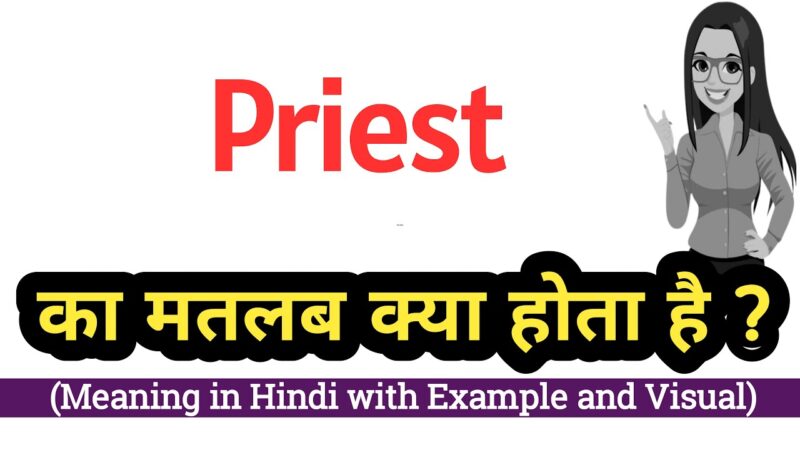 priest meaning in hindi - Hình 3