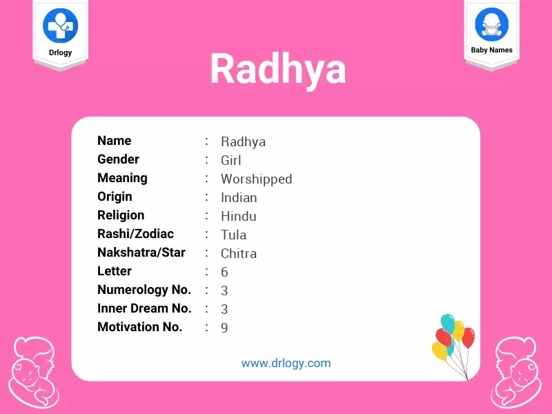 radhya name meaning in hindi - Hình 1
