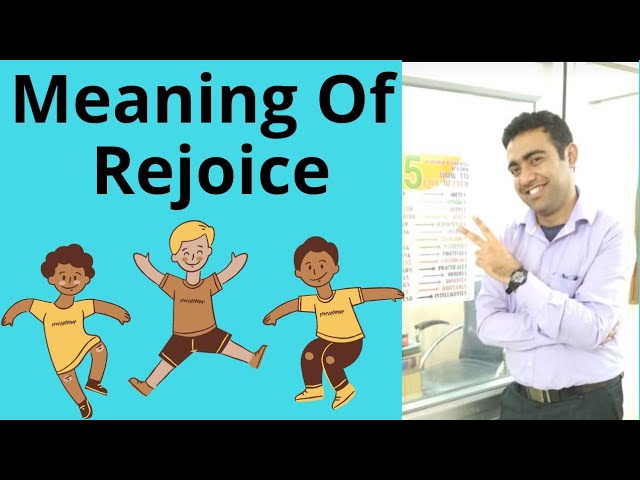 rejoice meaning in hindi - Hình 4