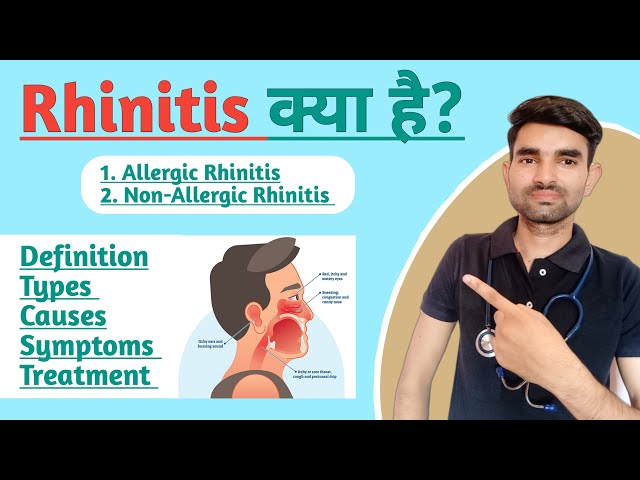 rhinitis meaning in hindi - Hình 2