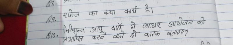 रफेज (Roughage) का हिंदी में अर्थ: परिभाषा और महत्व  रफेज क्या है, यह शरीर के लिए क्यों आवश्यक है, और यह पाचन क्रिया को कैसे सुधारता है, इसकी विस्तृत जानकारी।