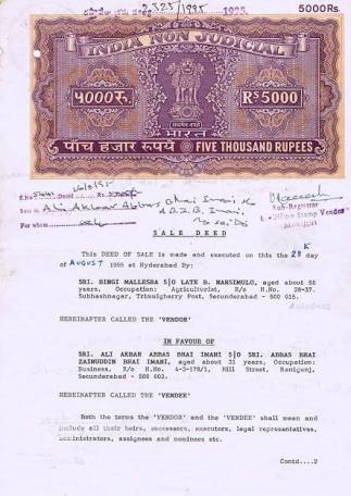 sale deed meaning in hindi - Hình 2