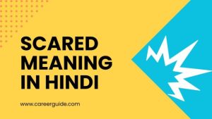 scared meaning in hindi 2