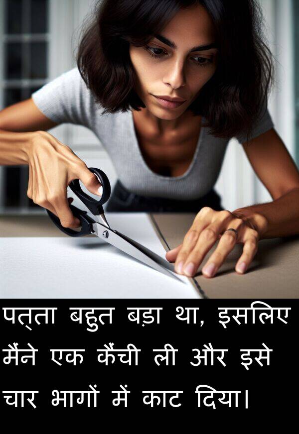 कैंची से जुड़े मुहावरे और वाक्यांश