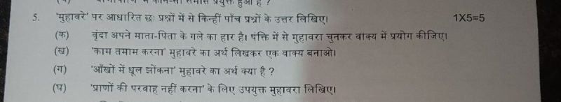 section meaning in hindi 2