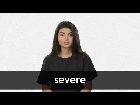 विभिन्न संदर्भों में गंभीर (Severe) शब्द का प्रयोग