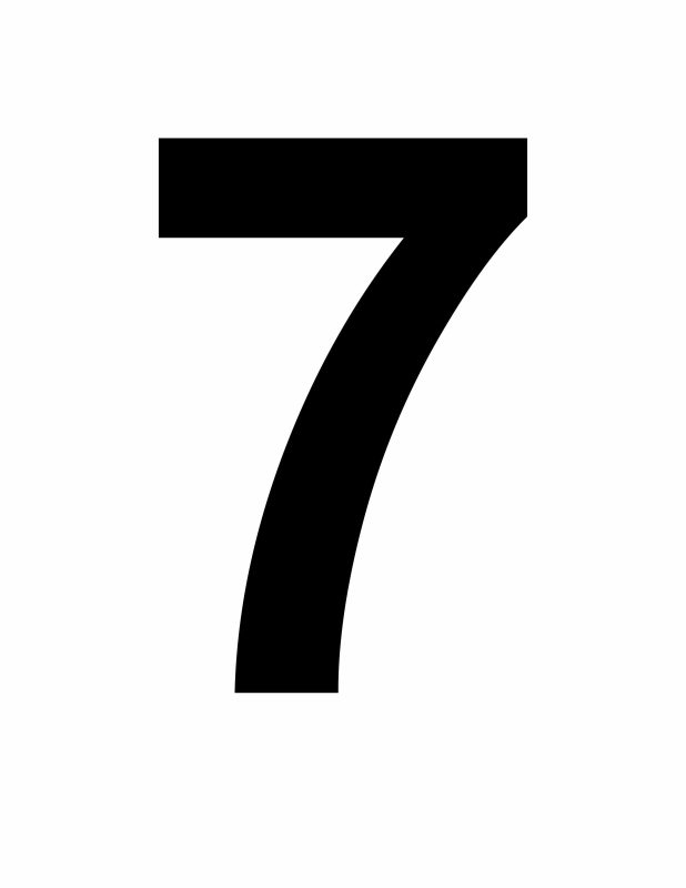 7 की संख्या
