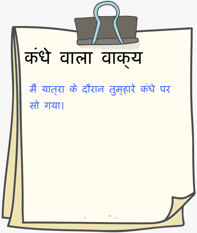 कंधे के पर्यायवाची और संबंधित शब्द हिंदी में (Kandhe ke paryayvachi aur sambandhit shabd hindi mein)