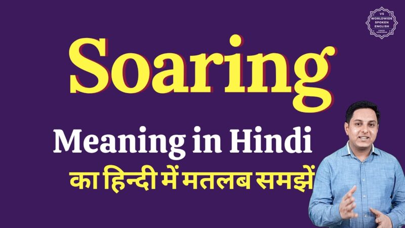 soaring meaning in hindi - Hình 1