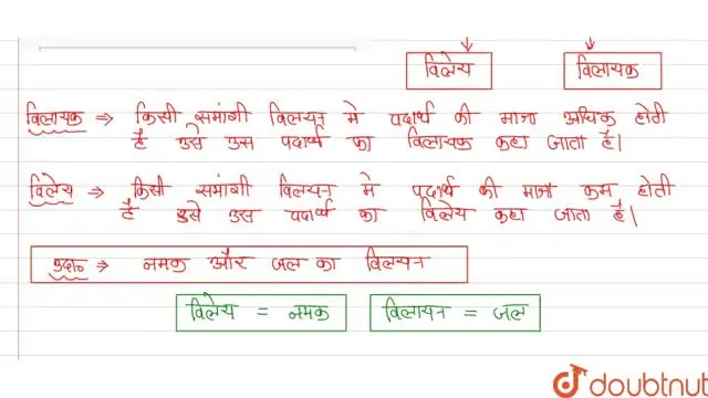 विलेय का हिंदी में अर्थ: एक व्यापक परिचय (Solute ka Hindi mein arth: Ek vyapak parichay)