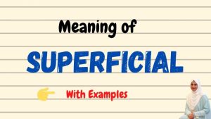 superficial meaning in hindi 1