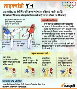 taekwondo meaning in hindi