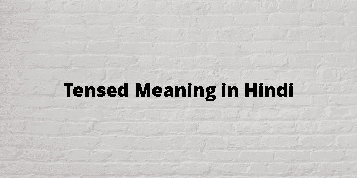 tensed meaning in hindi - Hình 2