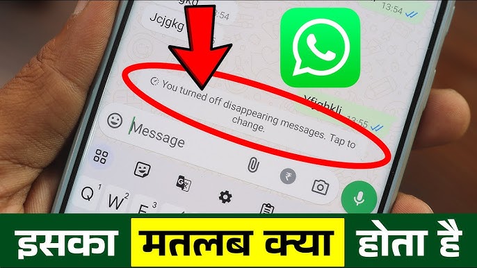 turned off disappearing messages meaning in hindi - Hình 3