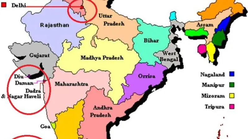 union territory meaning in hindi - Hình 3