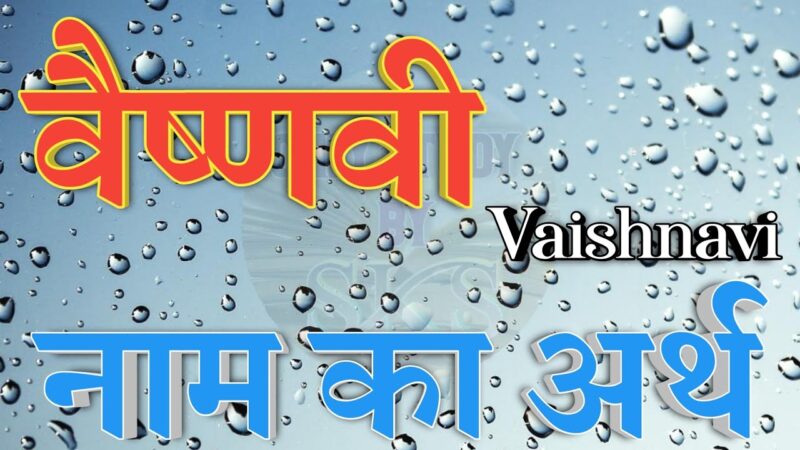 vaishnavi name meaning in hindi - Hình 1