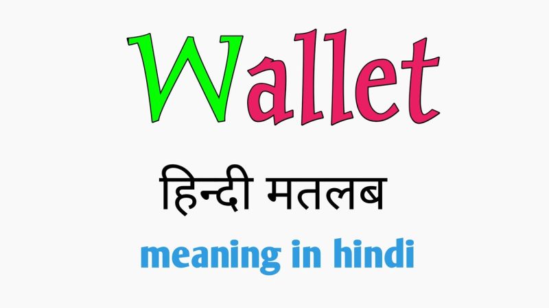 wallet meaning in hindi - Hình 2