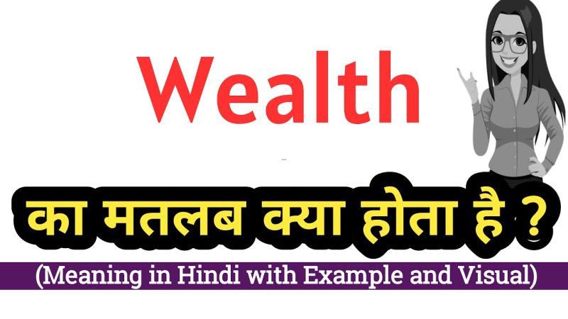 हिंदी में वेल्थ (Wealth) का अर्थ: परिभाषा, महत्व और अवधारणा
