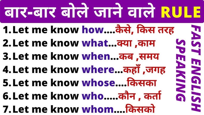 Will Let You Know Meaning In Hindi: अर्थ, पर्यायवाची और उपयोग 10 will let you know meaning in hindi 3