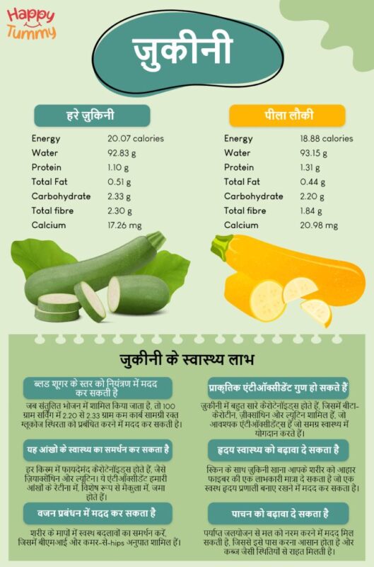 zucchini meaning in hindi - Hình 1